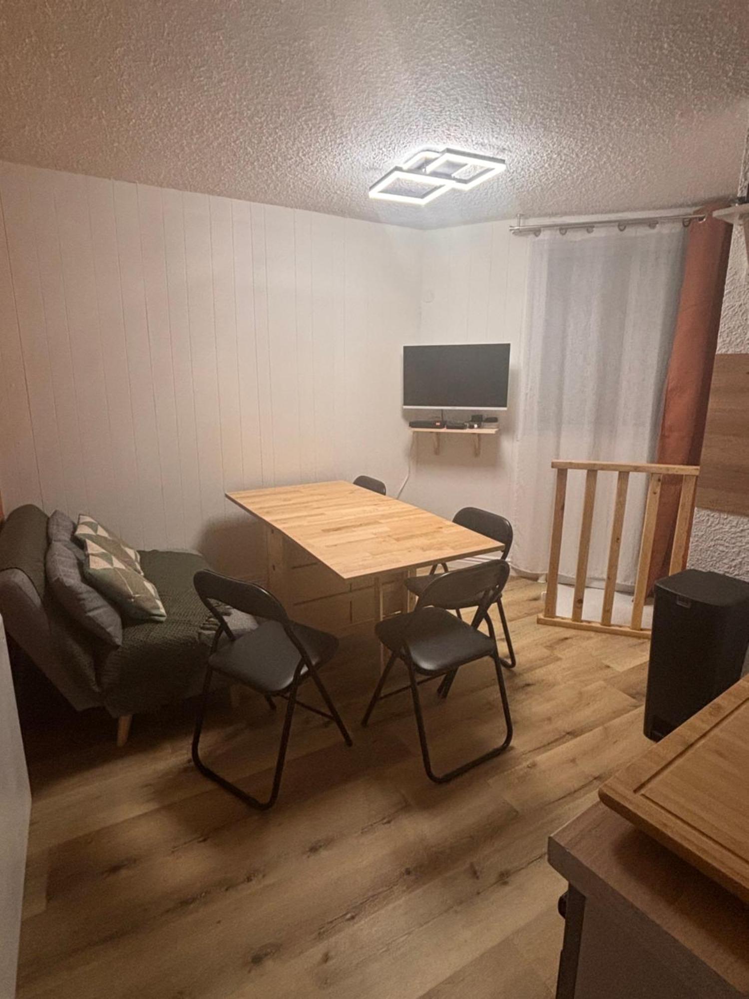 Studio Souplex Refait A Neuf Au Pied Des Pistes Orcières Buitenkant foto
