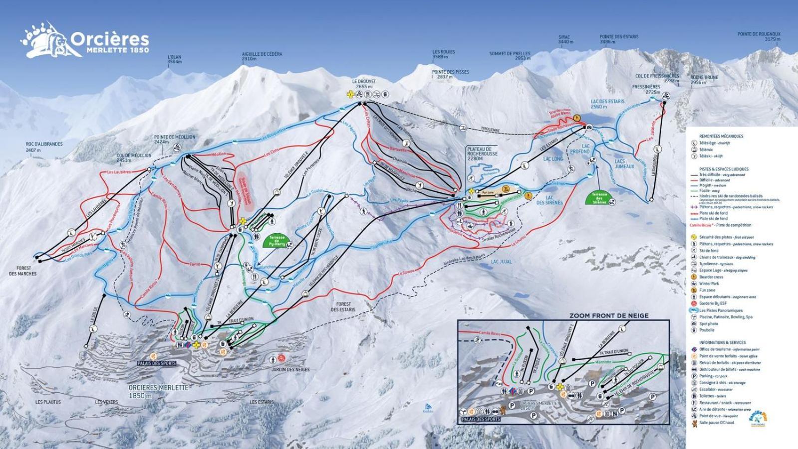 Studio Souplex Refait A Neuf Au Pied Des Pistes Orcières Buitenkant foto